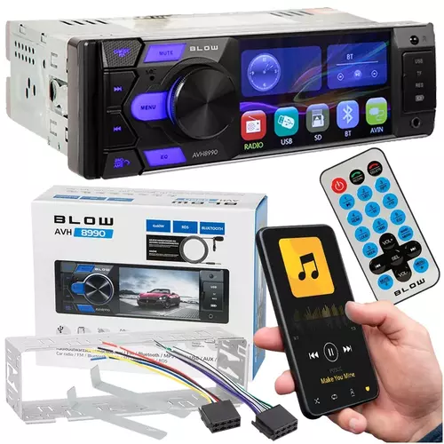 Radio samochodowe BLOW AVH-8990: Multimedialny partner Twojej podróży