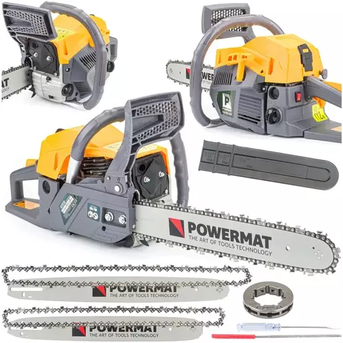 Moc i precyzja w każdym cięciu: odkryj piłę spalinową Powermat PM-PSP-6HP