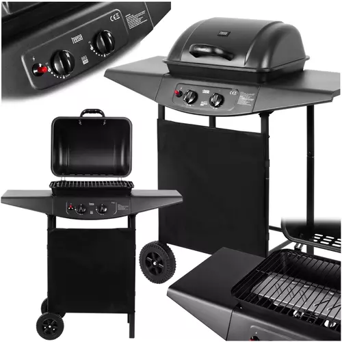 Grill gazowy Teesa BBQ 2000 - mistrz efektywności i wygody na każde przyjęcie