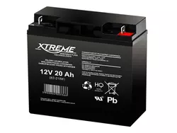 Akumulator żelowy XTREME 12V 20Ah – nowoczesność i bezpieczeństwo dla Twojego sprzętu