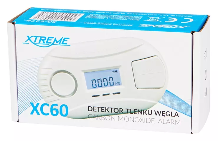 Bezpieczeństwo domu na najwyższym poziomie – Detektor czadu XTREME XC60, Twoja ochrona przed tlenkiem węgla