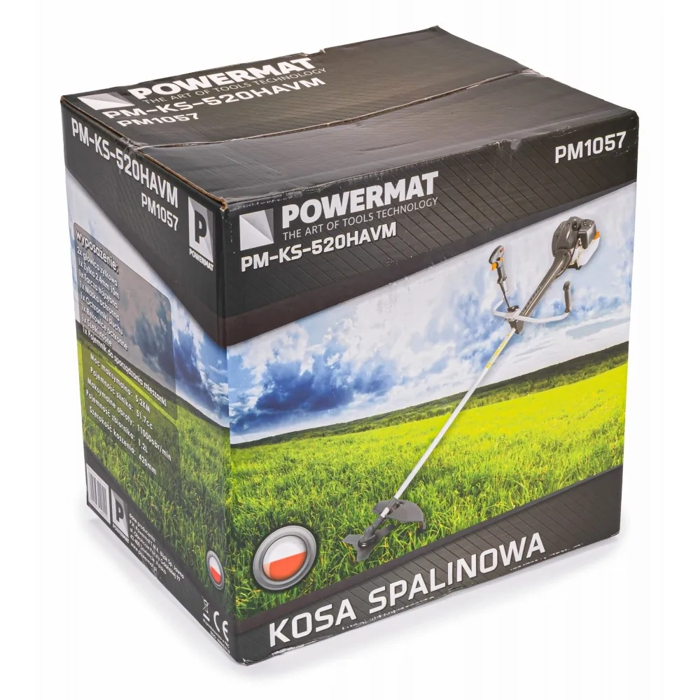 Kosa spalinowa Powermat PM-KS-520HAVM - siła i precyzja dla każdego ogrodnika