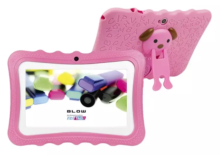 Tablet BLOW KidsTAB 7 różowy ver. 2021 - edukacja i rozrywka w jednym urządzeniu dla Twojego dziecka