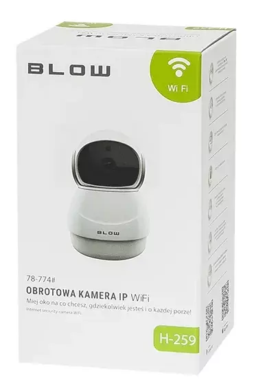 Niezawodna obserwacja na każdy kąt – odkryj zalety kamery IP BLOW H-259 do monitoringu domowego i biurowego