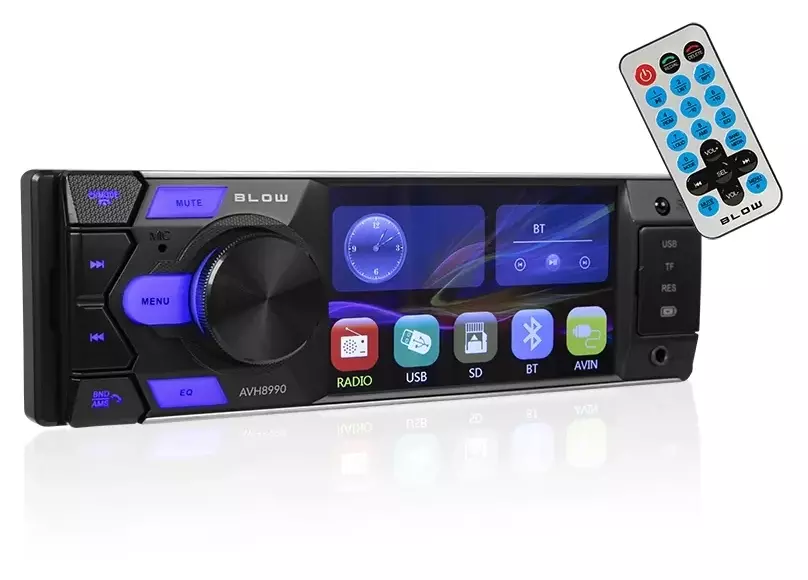 Radio samochodowe BLOW AVH-8990: Multimedialny partner Twojej podróży