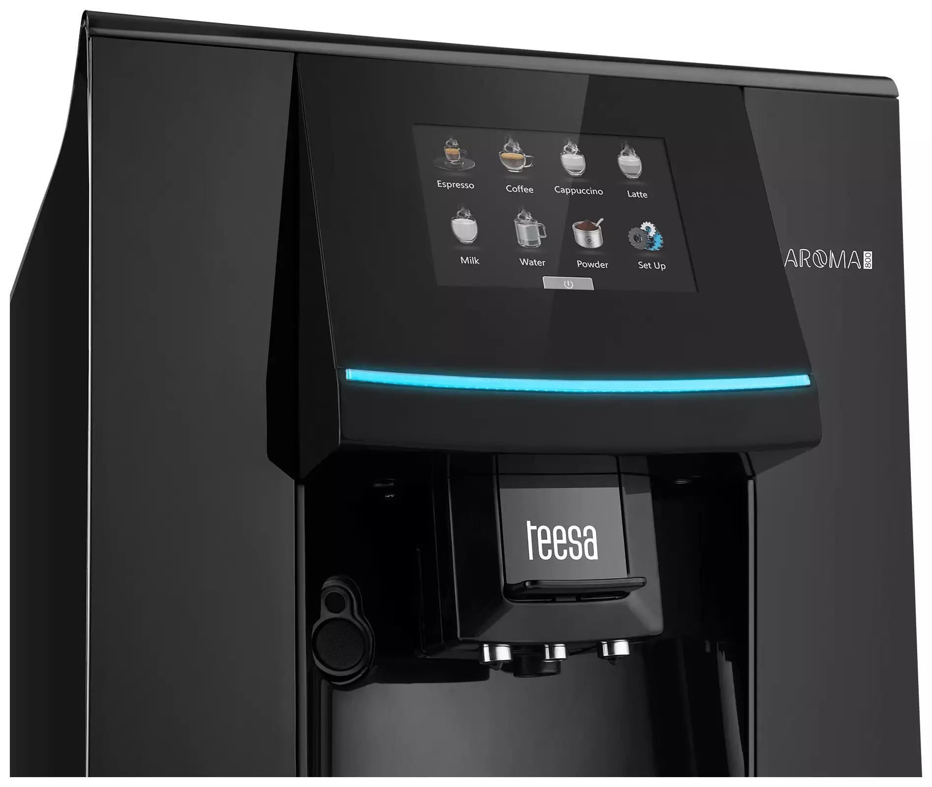 Ekspres TEESA AROMA 800 - Świeża kawa i idealne cappuccino z dotykowym komfortem