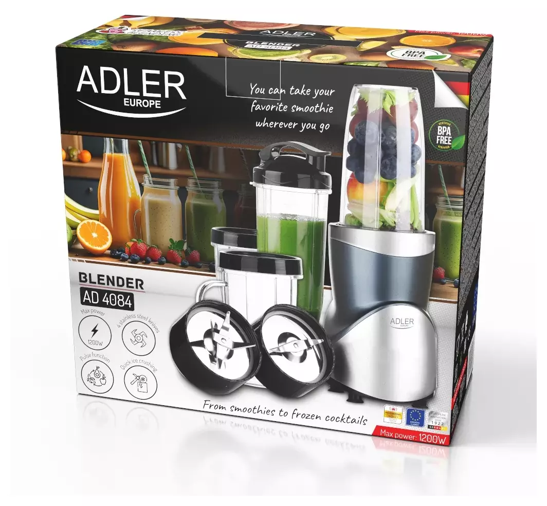 Adler AD 4084 – blender smoothie, który zmienia zasady gry w kuchni