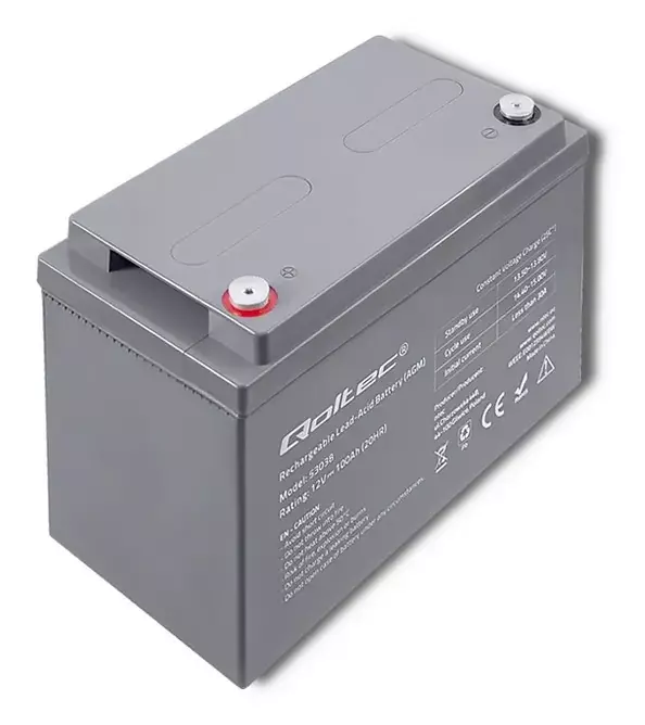 Akumulator AGM Qoltec 12V 100Ah - niezawodność i moc dla wymagających urządzeń