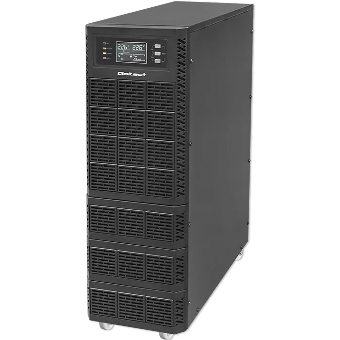 Niezawodne zasilanie dla krytycznych zastosowań: Poznaj UPS Qoltec Power Factor 1.0 10kVA 10000W