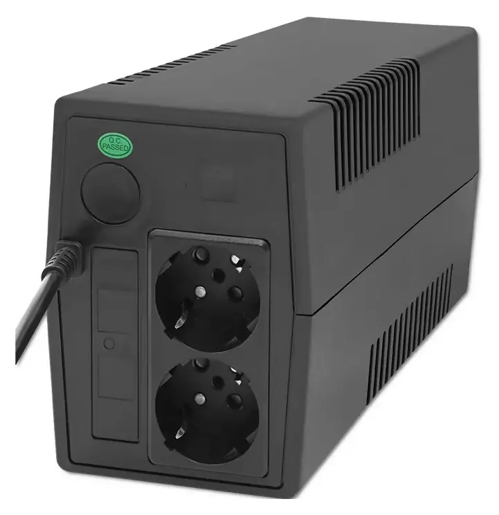 Nieprzerwana praca i ochrona sprzętu - UPS Qoltec Monolith 1000VA 600W, idealny w każdej sytuacji awaryjnej