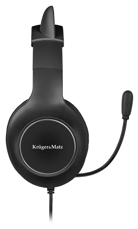 Słuchawki Kruger&Matz Gamer Kids: idealne dla młodych graczy szukających komfortu i doskonałej jakości dźwięku
