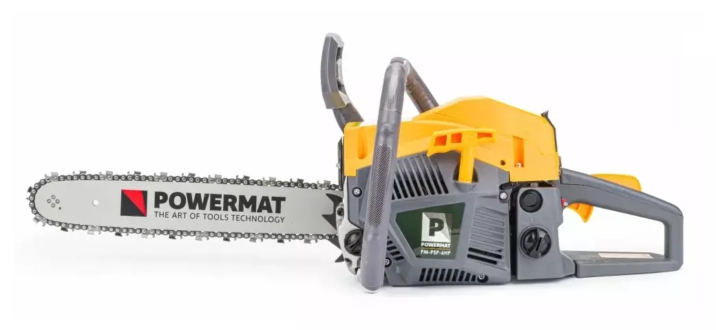 Moc i precyzja w każdym cięciu: odkryj piłę spalinową Powermat PM-PSP-6HP