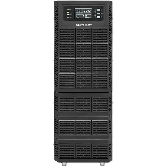 Niezawodne zasilanie dla krytycznych zastosowań: Poznaj UPS Qoltec Power Factor 1.0 10kVA 10000W