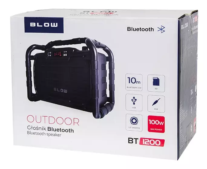 Twoja muzyka w najlepszym wydaniu – głośnik Bluetooth BT1200 z karaoke i mocą 100W