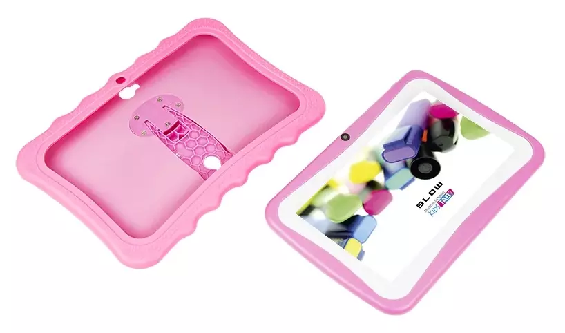 Tablet BLOW KidsTAB 7 różowy ver. 2021 - edukacja i rozrywka w jednym urządzeniu dla Twojego dziecka