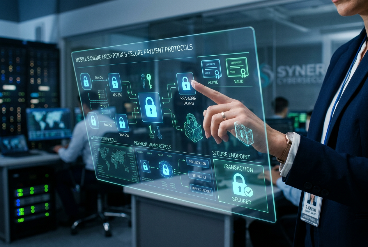 Ekspert Cyberium Arena przeprowadzający testy bezpieczeństwa transakcji BLIK